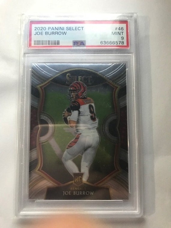 Joe Burrow RC Rookie Select Graded PSA 9 - Etsy Joe Burrow RC Rookie Select Graded PSA 9 - Etsy