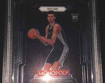 Victor Wembanyama RC Prizm Monopoly Graded PSA 9