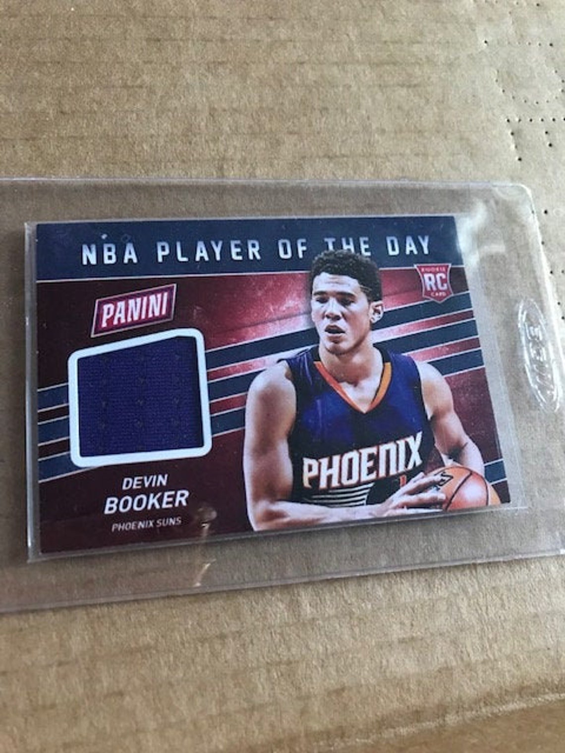 Devin Booker Rookie Jersey Card Etsy