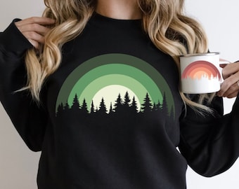 Forest Graphic T-Shirt: Adventure Awaits, Nature Tee
