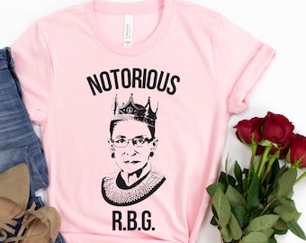 Notorious RBG T-Shirt: Ruth Bader Ginsburg, Girl Power Tee