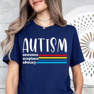 Autism Shirts Awareness TShirt, Autism Awareness Month, Autism Month, In April We Wear Blue,Blue Shirt for Autism Awareness Shirt,Autism mom