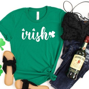 Irish Shirt, Shamrock Shirt, St. Patrick's Day Shirt, St. Patrick's Day T-Shirt for Women, St. Patrick's Shirt for Men, Luck of the Irish,
