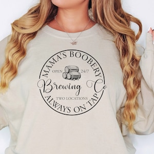 Brewing Co shirt, Mamas Boobery Sweatshirt, Breastfeeding Brewery Sweatshirt, Funny Breastfeeding Sweatshirt, New Mom Gift, Baby Shower Gift