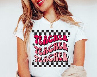 Retro Teacher Shirt: Back To School Tee