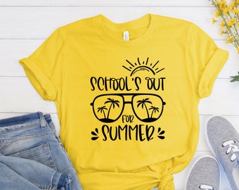 School's Out For Summer Shirt: Teacher Off Duty Tee
