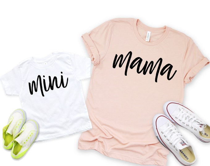 Mommy and Me Outfits, Mama and Mini Shirts, Mini Me Shirt, Mommy and Me ...