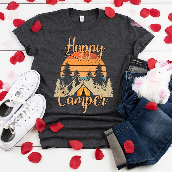 Happy Camper Shirt - Etsy