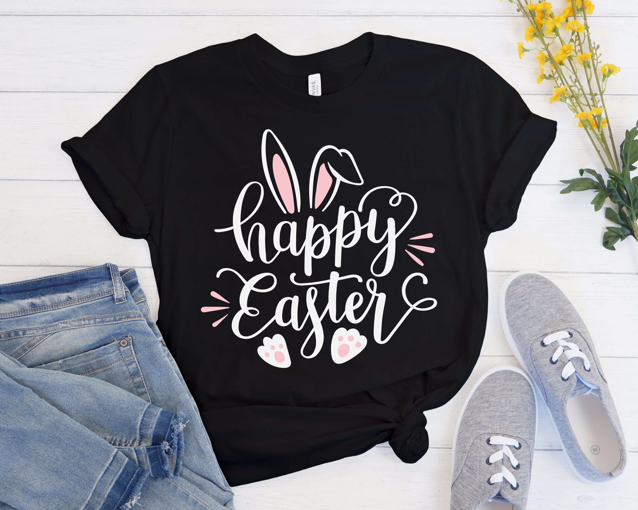 Happy Easter shirt Women Easter shirt Cute Easter shirt | Etsy