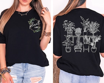 Plant Lady Vintage Shirt: Gardener Gift