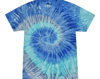 Handmade Tie Dye Cotton T-Shirt: Unisex Classic Fit