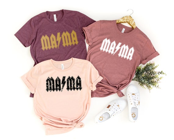 Funny Mama T-Shirt - "Some Days I Rock It" Oversized Motherhood Tee, Short Sleeve Graphic Top For Moms 8 thumbnail image