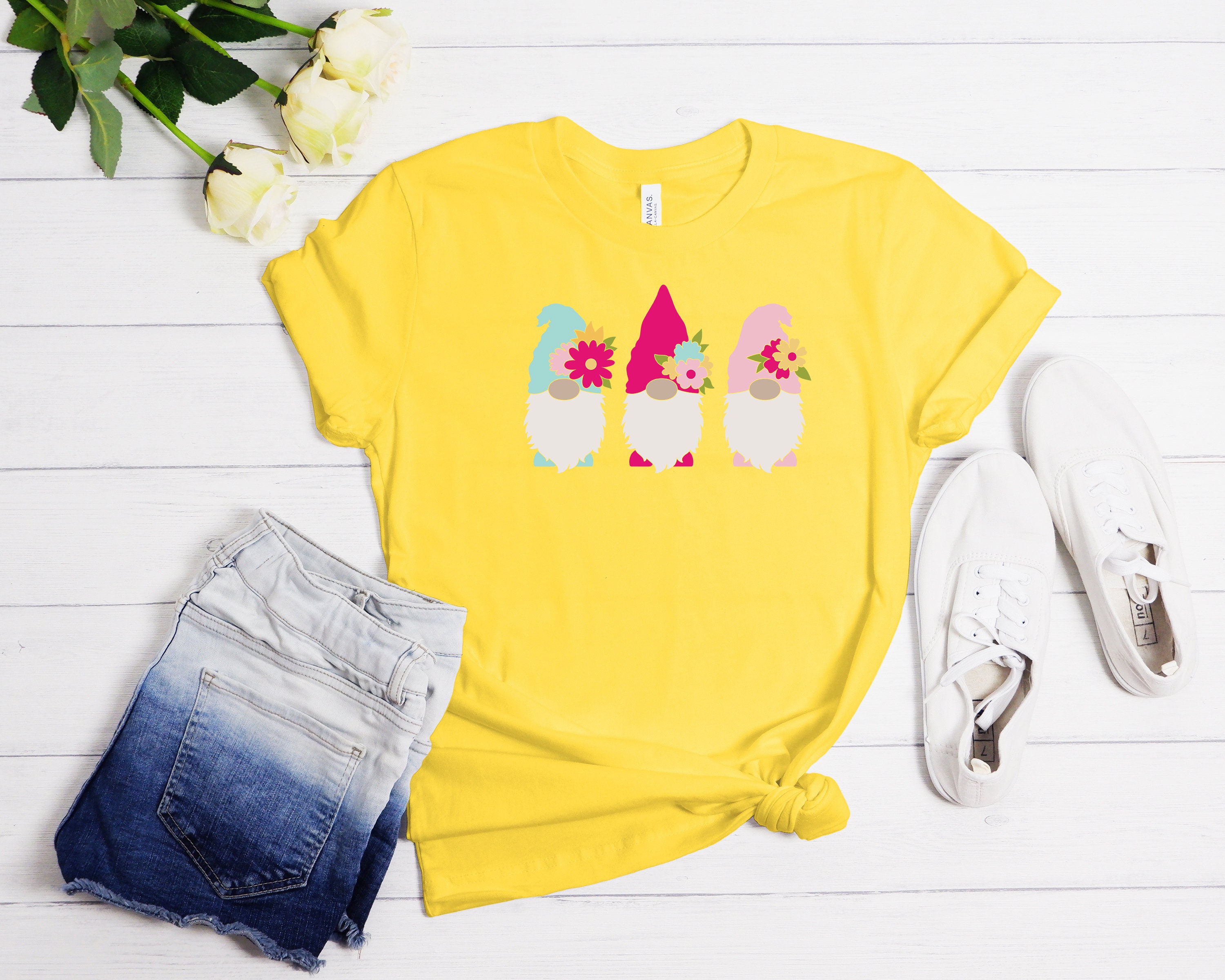 Discover Easter Gnome Shirt - Easter Holiday Shirts - Cute Gnome Graphic Tee - Family Easter T-Shirt