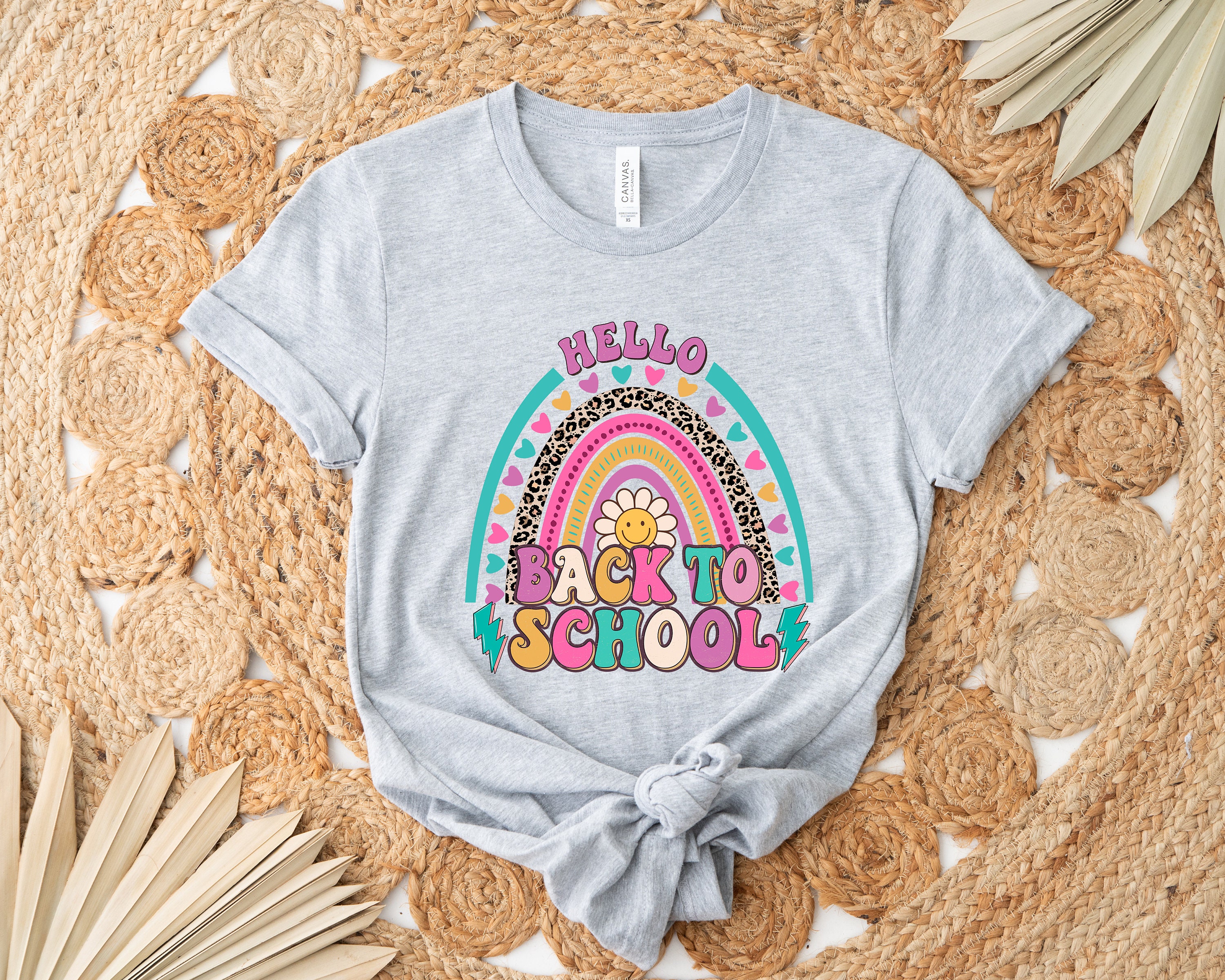 Happy First Day of School Shirt, Back to School Teacher T-Shirt,Teacher Gift Kindergarten Teacher, Teacher Appreciation,Back to School Shirt