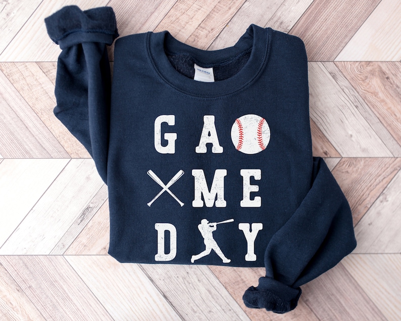 Baseball Game Day Shirt: Cotton Baseball Mom Tee image 4