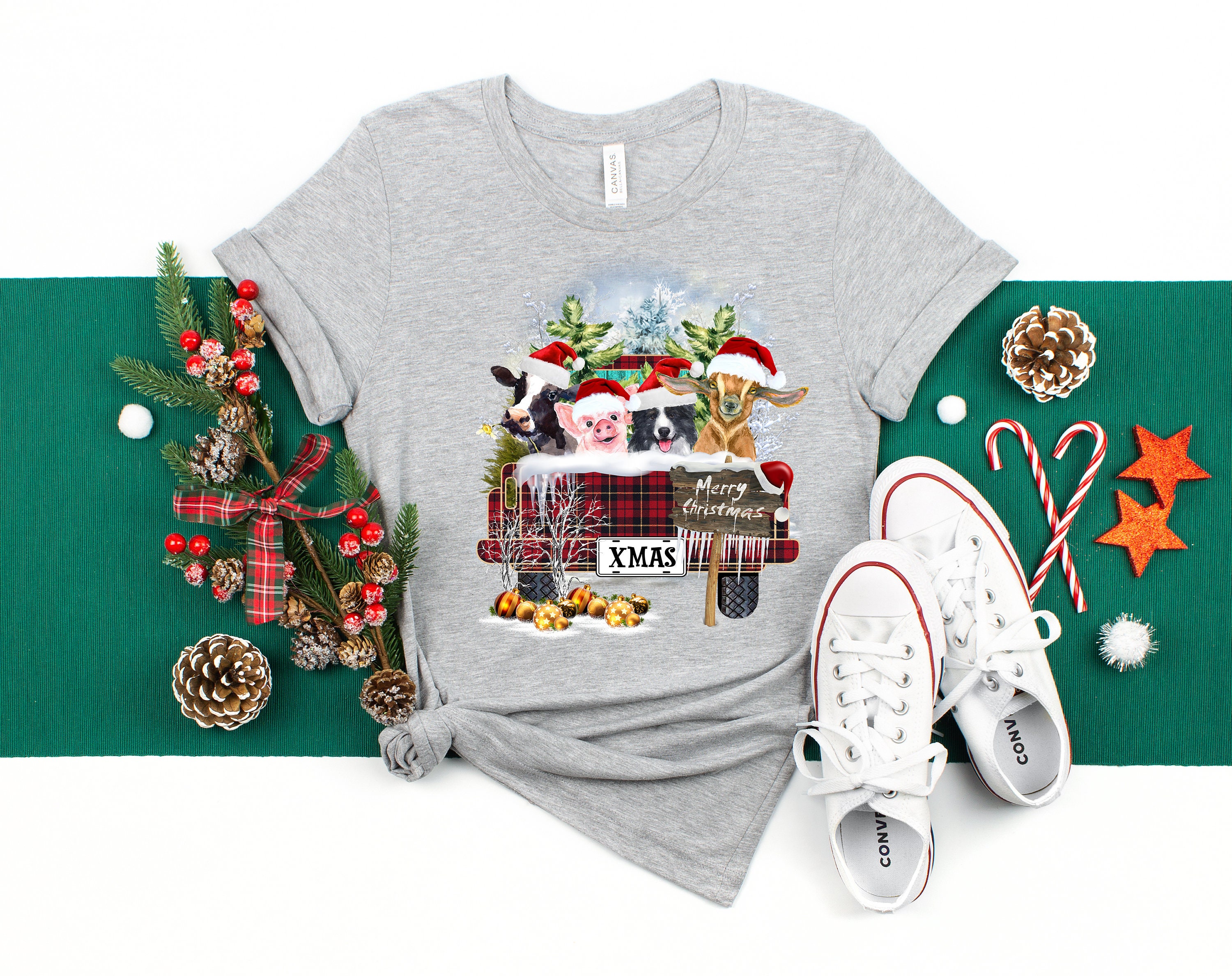 Discover Farm Christmas Trees Shirt