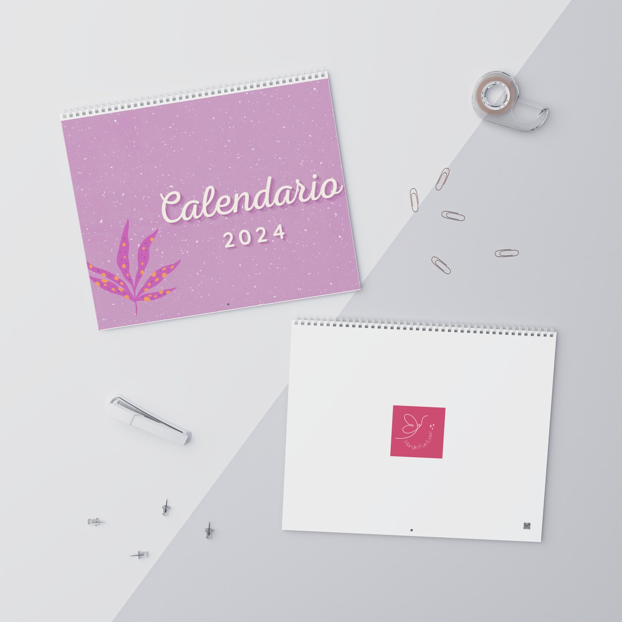 Personalized Wall Calendar, 2024 Calendar, Personalized Photos, Diary