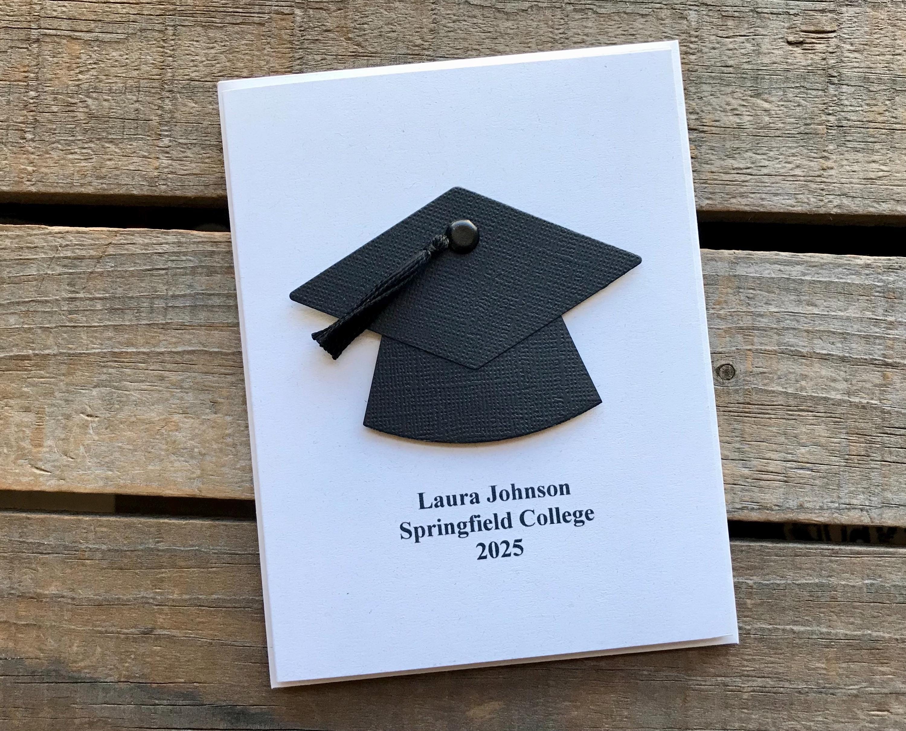 Personalized Graduation Card | Keepsake Graduation Card | Custom ...