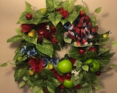 Apple Orchard Silk Wreath