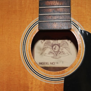 Extremely Rare Kay Parlor Guitar | 1960s Acoustic Guitar Polished, Restored, Refreshed