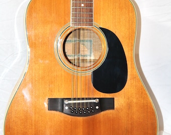 Beautiful Penco Acoustic Guitar Made in Japan Vintage Guitar 1970s