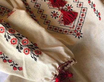 Ukrainische Stickerei Leinen Vyshyvanka große Größe Frau Traditionelle Frauen bestickte Bluse Ukraine Verkäufer sorochka nationalen Kleidung