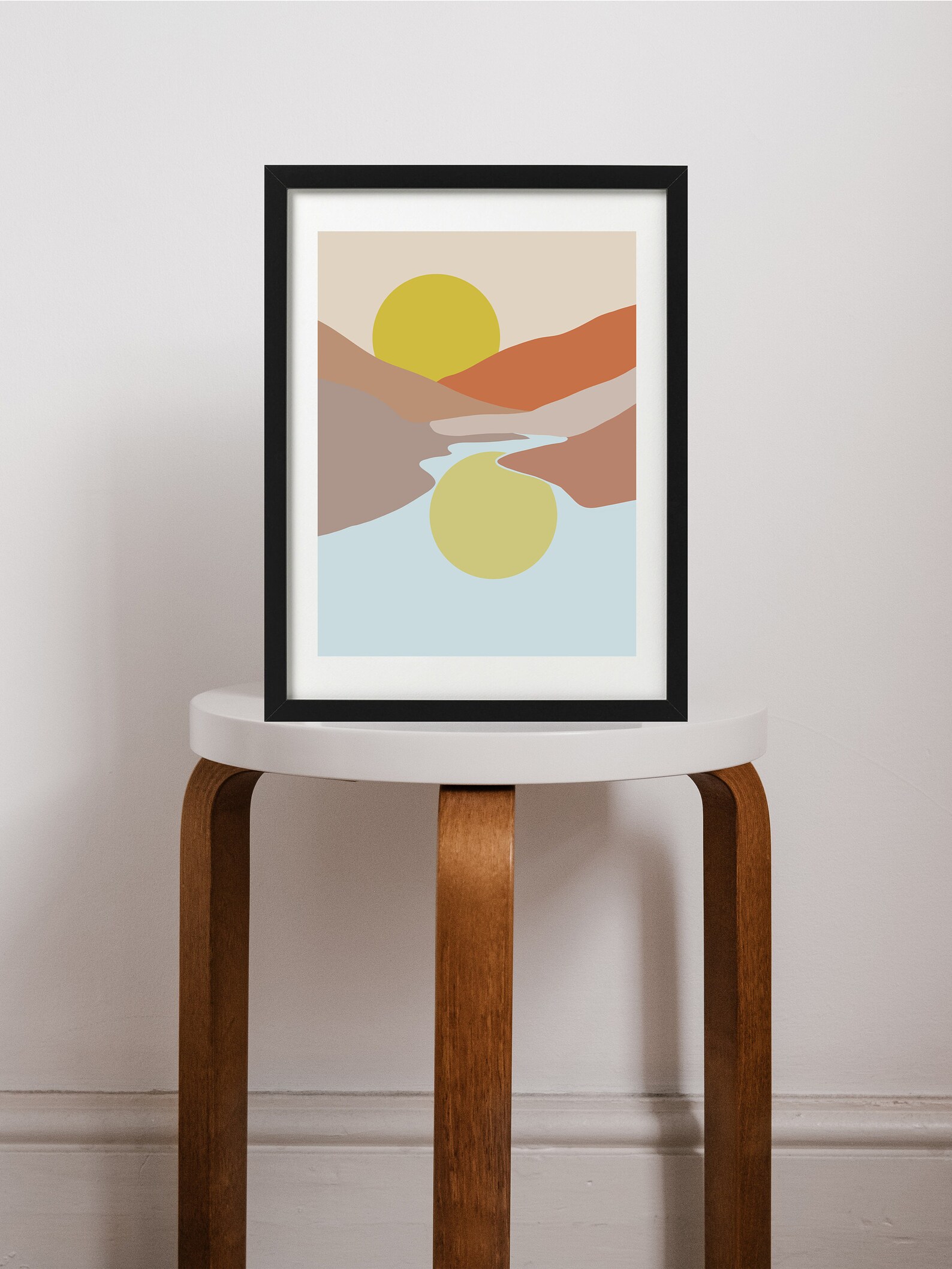 Minimalist Nature Wall Art Neutral Color Wall Art Minimalist Etsy