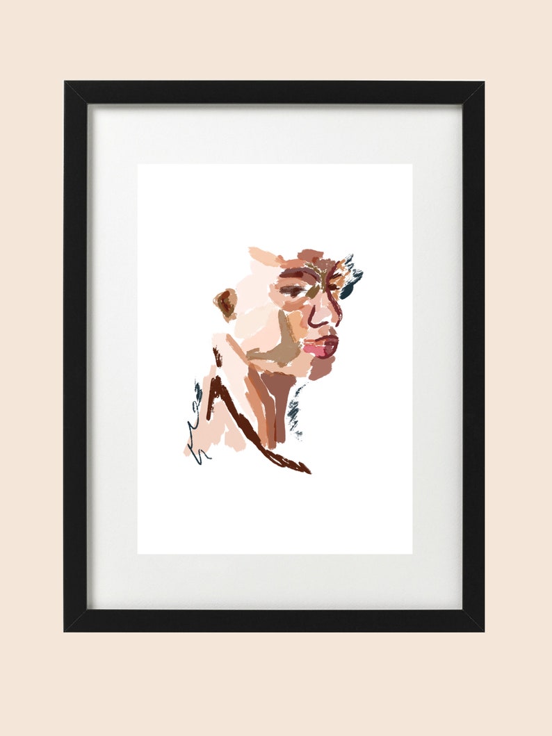 Minimalist Woman Wall Art Woman Body Art Modern Downloadable Etsy