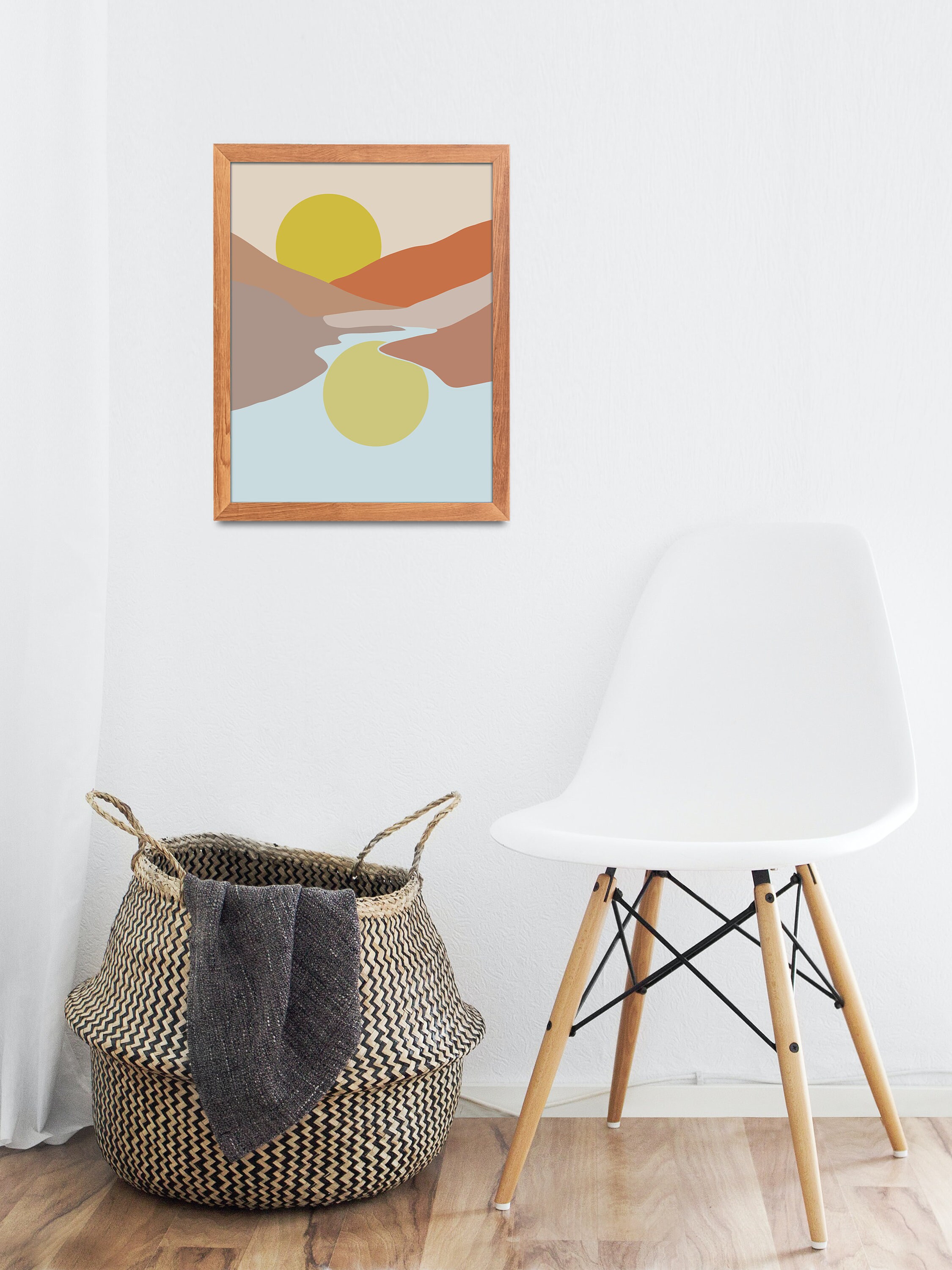 Minimalist Nature Wall Art Neutral Color Wall Art Minimalist Etsy
