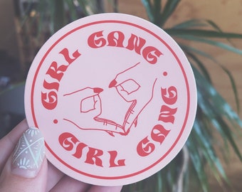 Girl Gang Sticker | Ovaries Sticker | Pro-choice Sticker