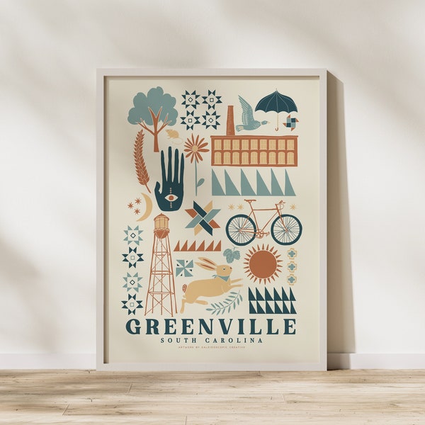 Greenville Sc Art Etsy