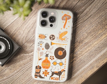 Tennessee IPhone 14 Pro Max Illustrated Clear Flexi Phone Case, Knoxville Tennessee Phone Case, University of Knoxville Phone Case