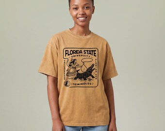 FSU Seminoles Shirt, Vintage Florida State Tee, Tallahassee Florida Shirt