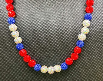 Phillies Rhinestone Necklace Jose Alvarado Inspired Bryce Harper Acuna ...