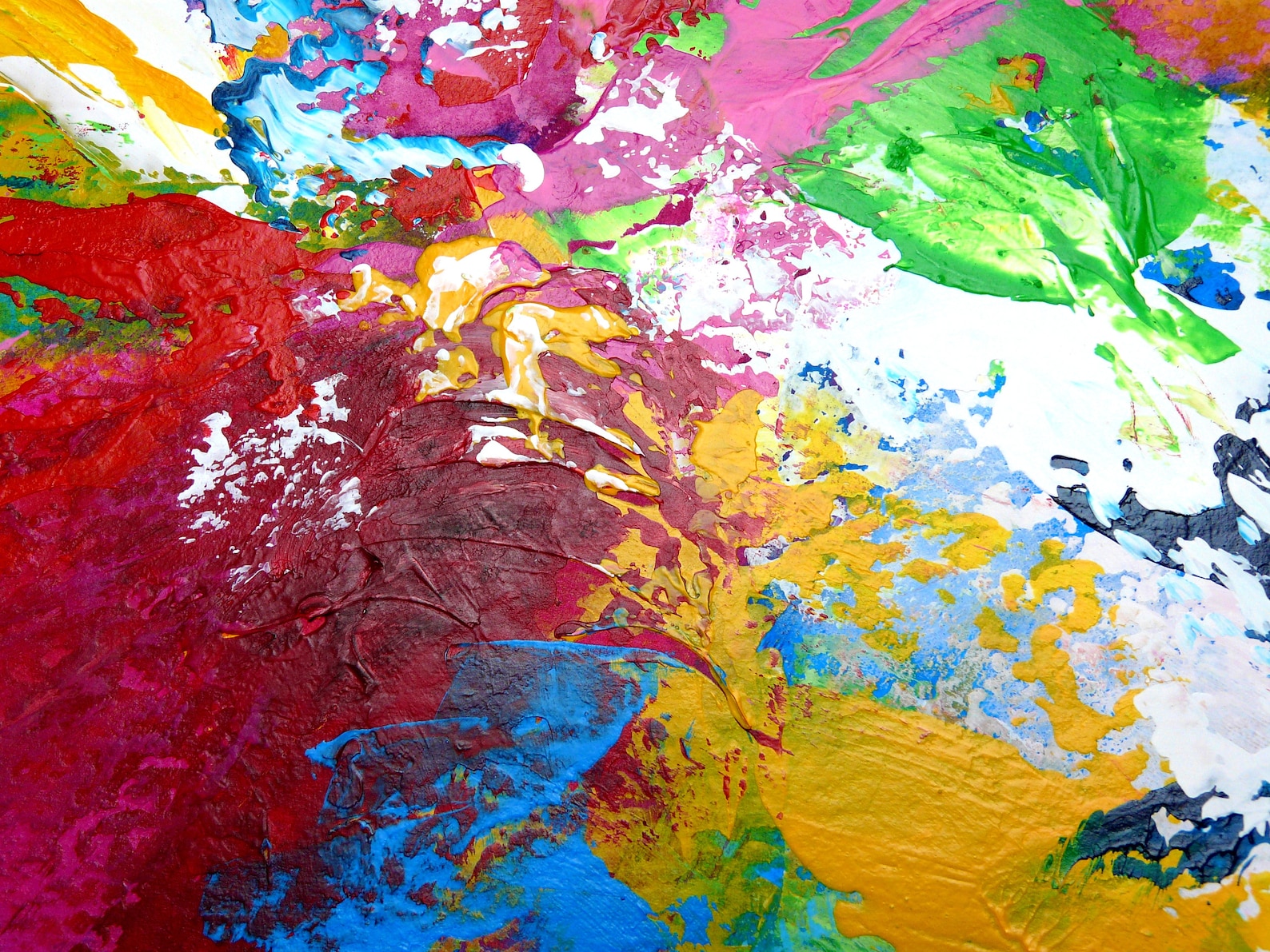 Original acrylic painting abstract on cardboard painting Etsy