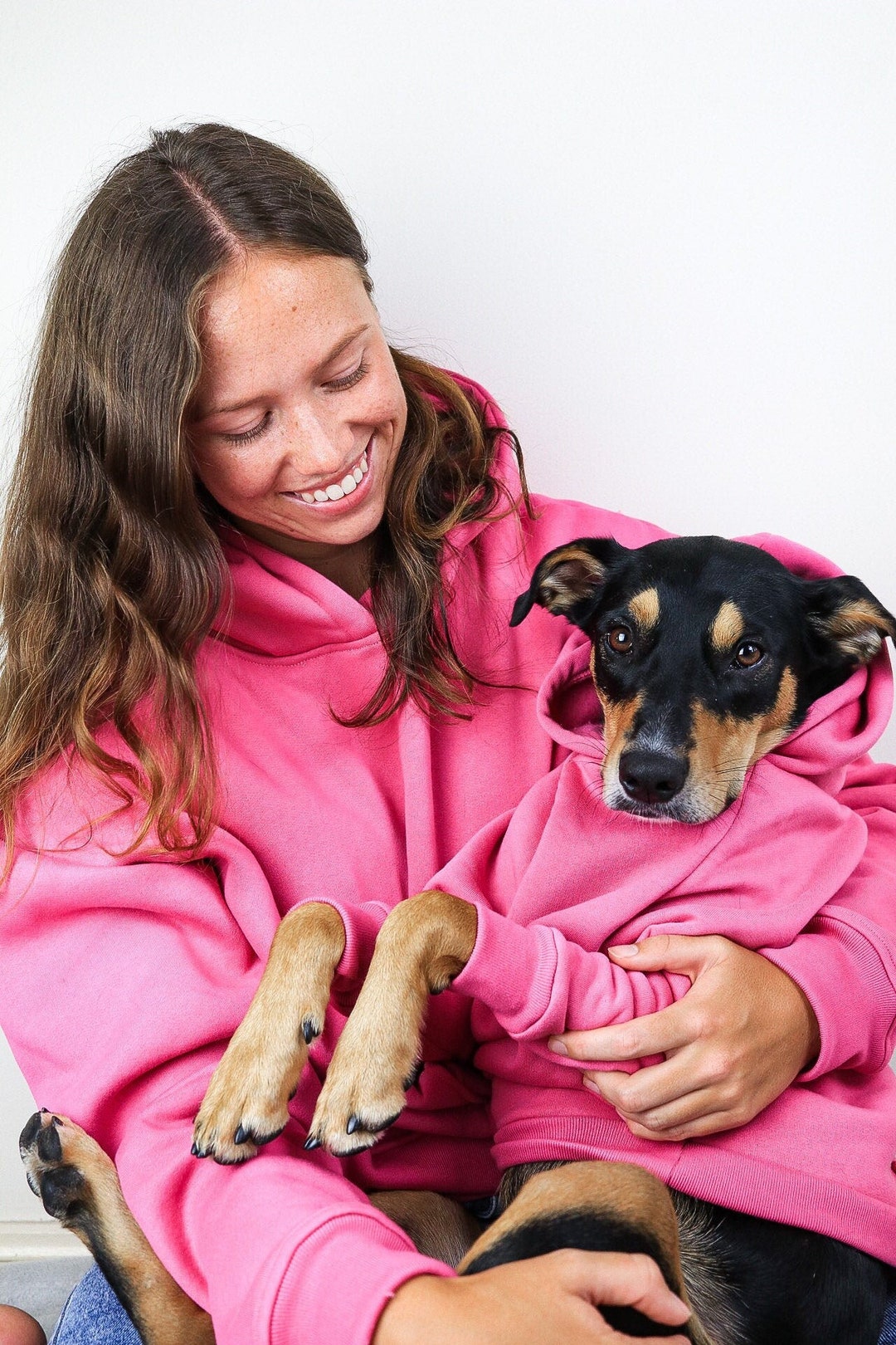 Pink Matching Dog and Owner Hoodies Matching Dog and Owner Sweaters Etsy