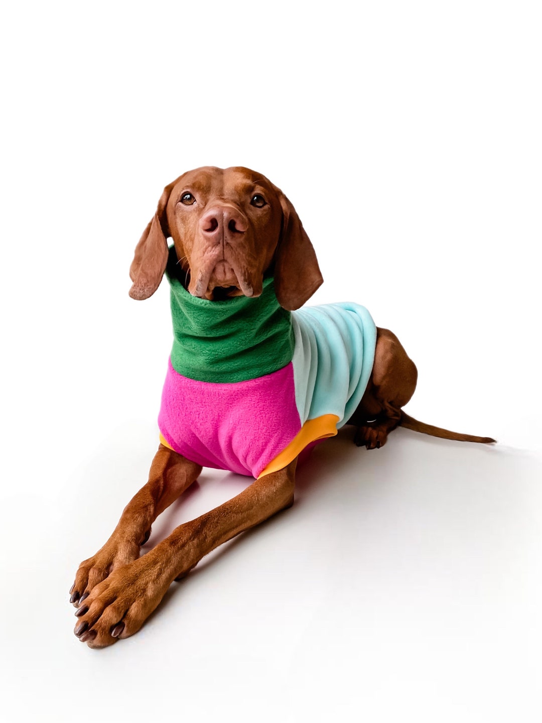 Polar Fleece Dog Sweater Large Dog Turtleneck 80s Etsy Australia