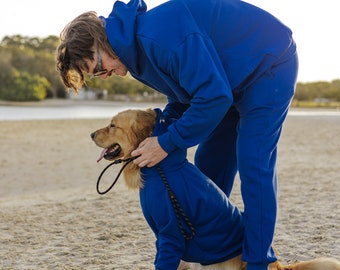 Berry Blue | Cobalt Matching Dog and Owner Hoodies | Royal Blue Matching Dog and Owner Sweaters