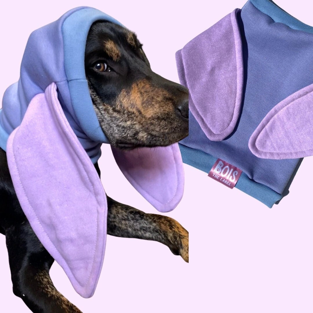 Pet Halloween Costume Bunny Snoodie Dog Bunny Ears Dog Bunny Costume ...