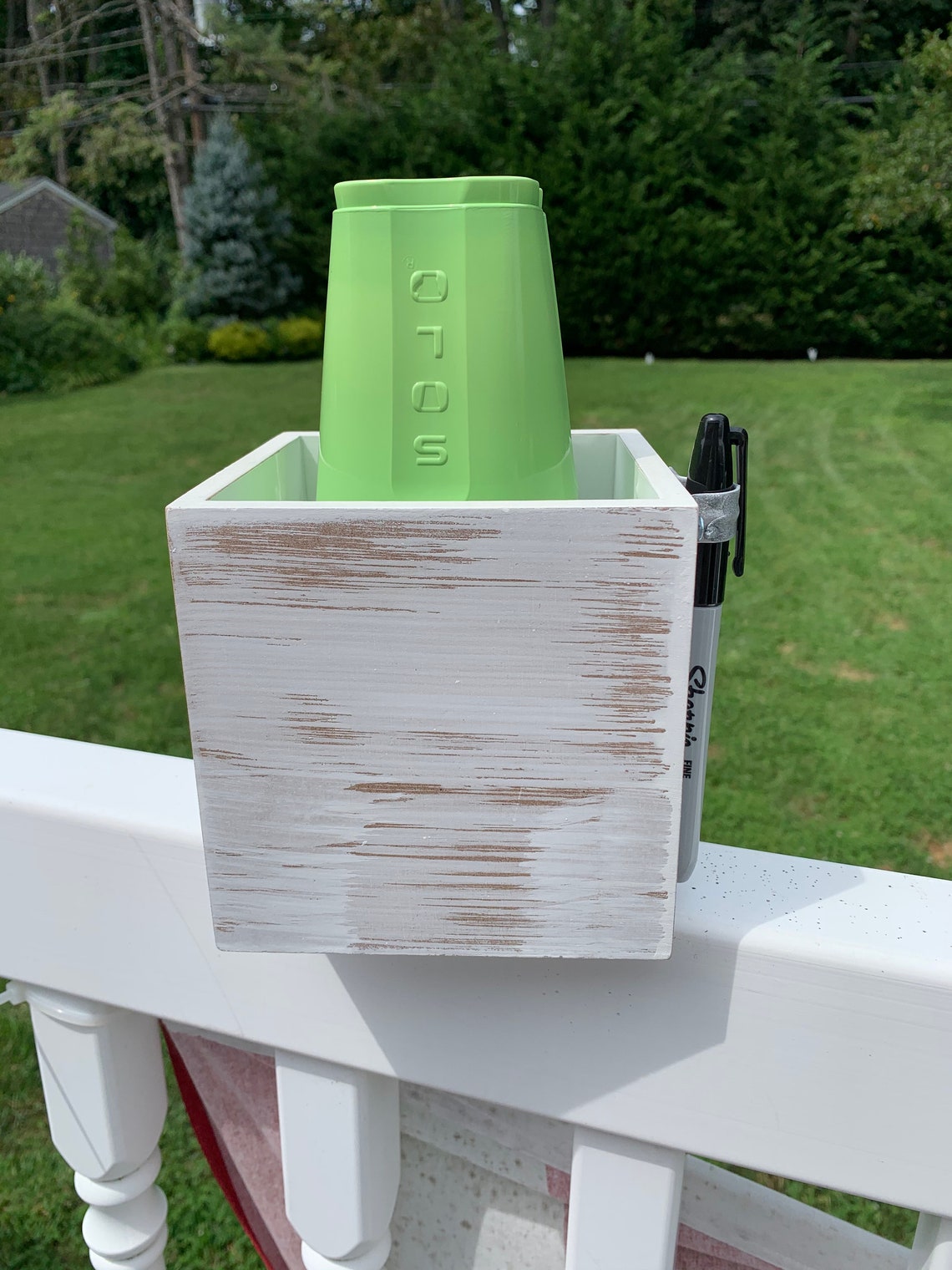 Wooden Solo Cup Holder / Cup Caddy / Wooden Cup Organizer / Etsy