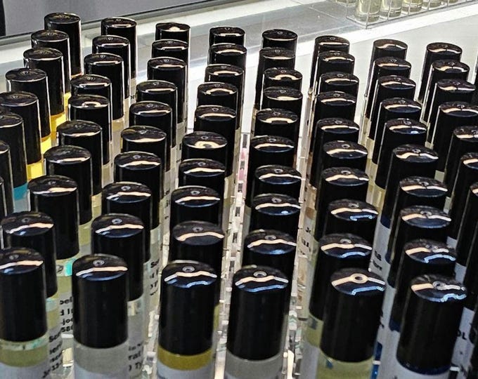 Featured listing image: Body Oils Women and unisex / 10ml and 30ml / uncut skin safe / large variety / no alcohol very long lasting fragrance designer type