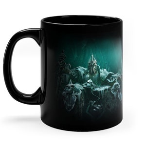 World of Warcraft Arthas マグカップ：リッチキング セラミックコーヒーカップ