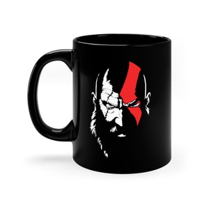 God of War Kratos  Mug, God of War Gift, Kratos Mug Gift, Gamer Gift