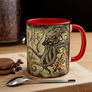 Cthulhu Coffee Mug,11oz Cthulhu Mug,Cthulhu Mug, Lovecraft Mug
