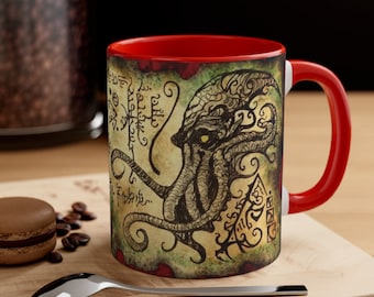 Cthulhu Coffee Mug: Lovecraftian Horror Ceramic Cup