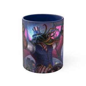 Cthulhu Coffee Mug, Cthulhu Gift, Lovecraft Mug Gift, Funny Cthulhu Mug Gift, H.P. Lovecraft Cthulhu Mug