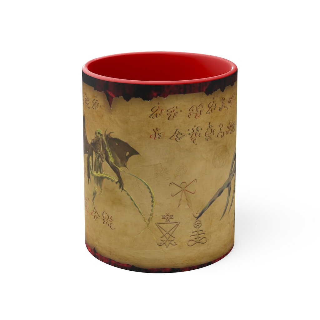 Taza Grande Taza De Pulpo Lovecraft Taza Cthulhu Hecho A