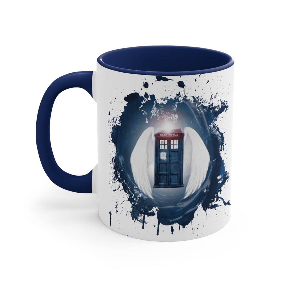Blue Police Box Tardis Mug - Doctor Who Fan Gift - Etsy