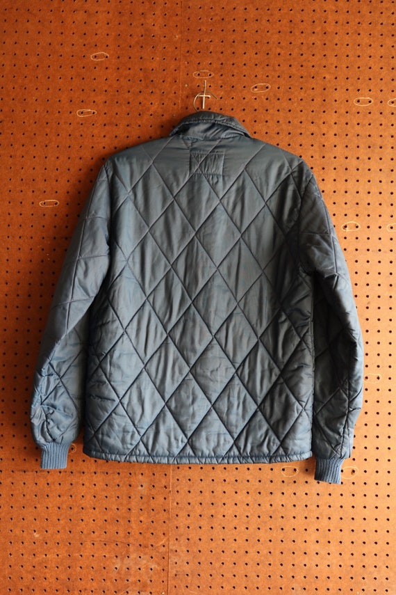 Vintage 70s Lee Union Made Quilted Jacket ( S - M… - image 4