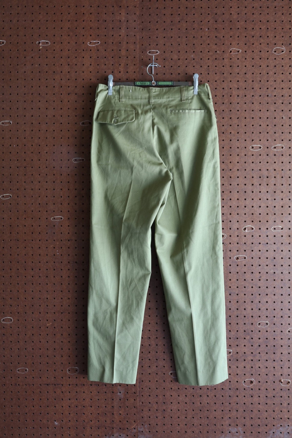 Vintage Green Deadstock Boy Scout Pants 30W 29L Etsy